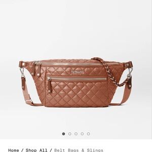 MZ Wallace Terracotta Crosby Sling Bag